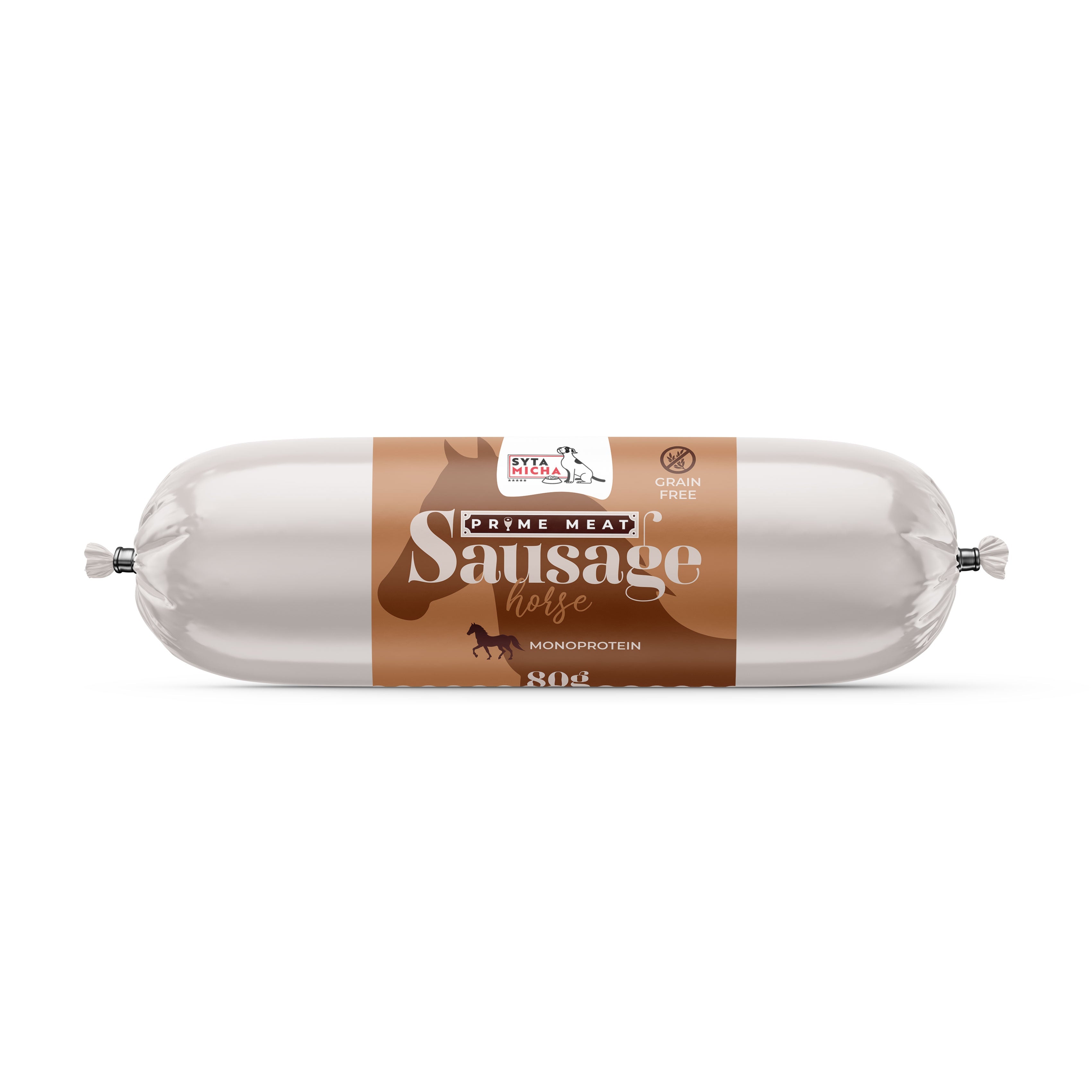 Prime Meat Training sausage with horse meat 80g