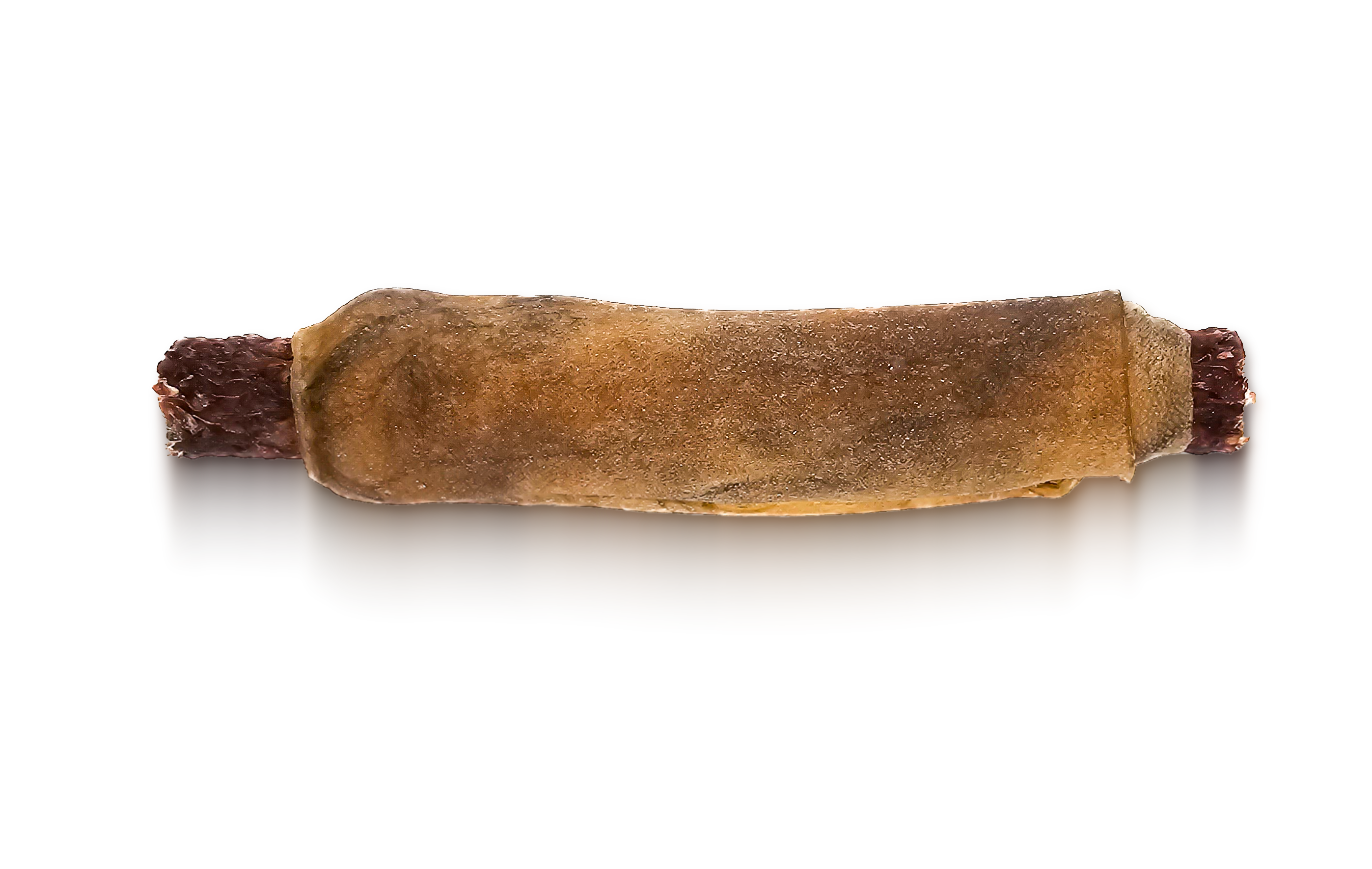 Chien à mâcher Hot Dog - lapin avec grenade dans peau de cerf 2 pcs.