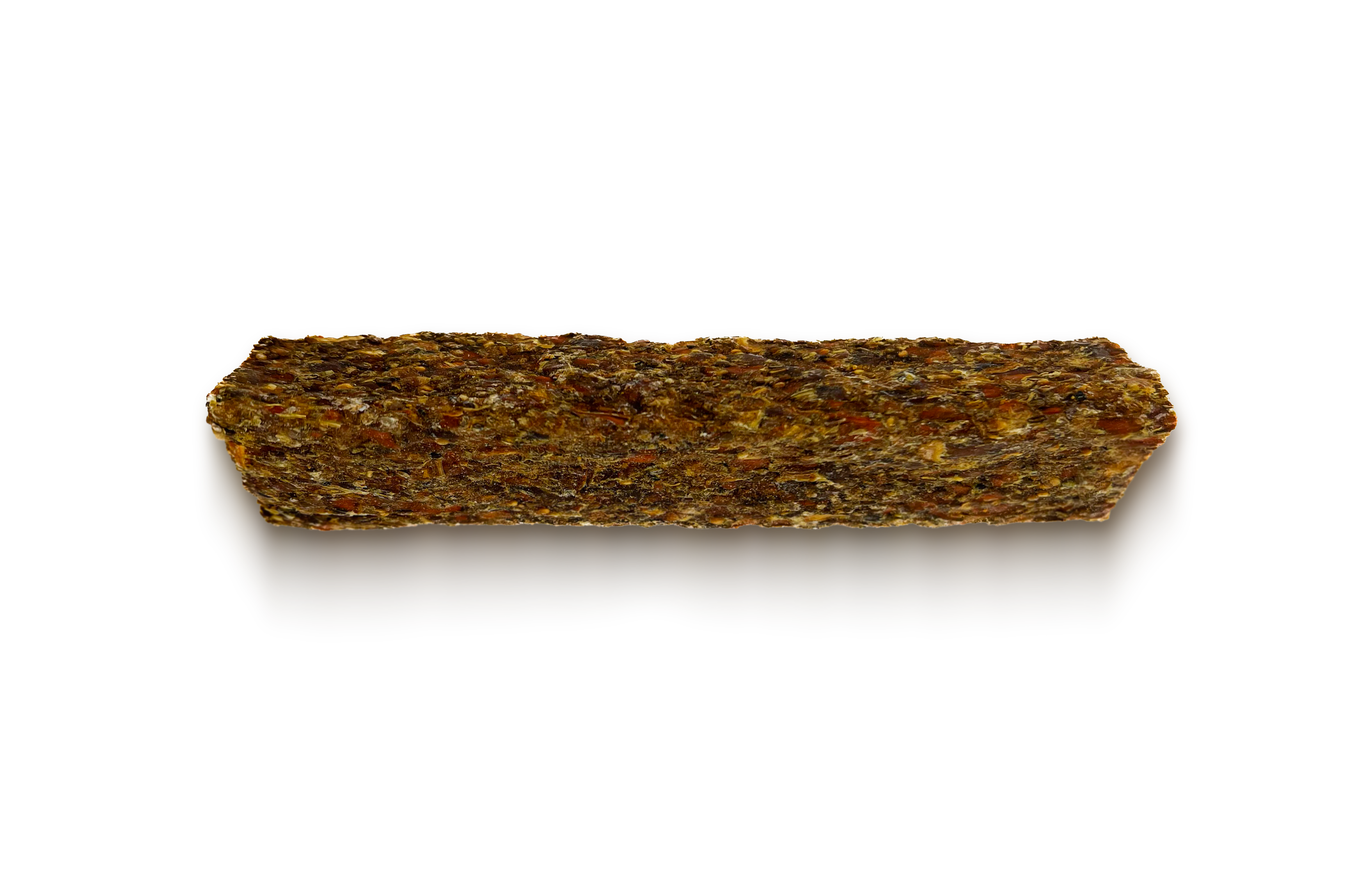 Dog chewing triangle - ostrich with cherry and chia seeds 2 pcs.